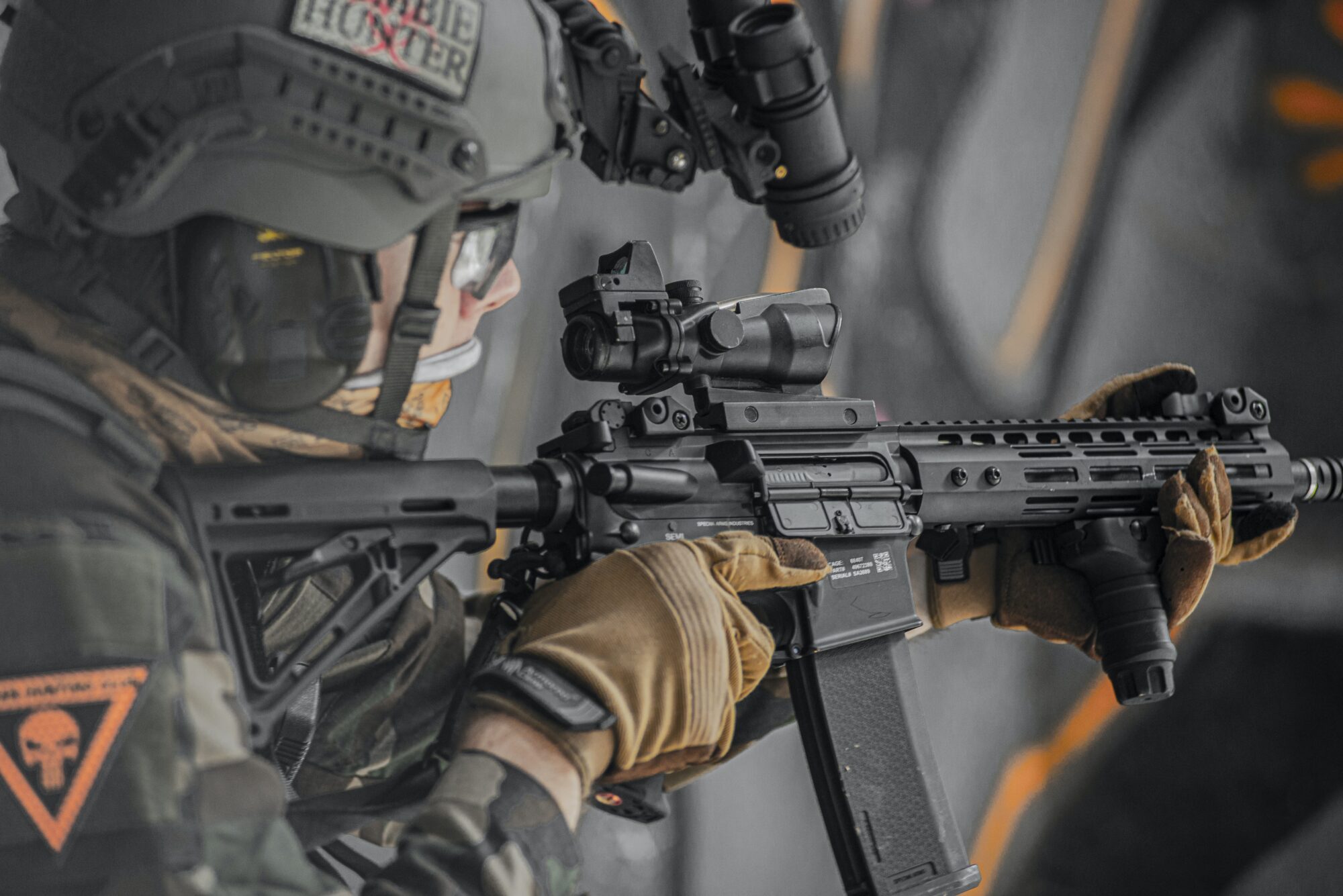 AR in military arms industry